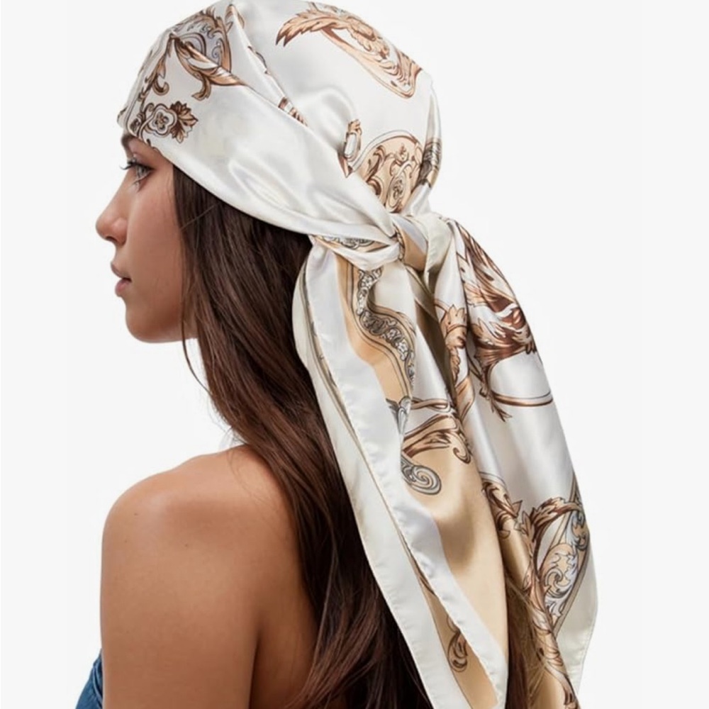 Silky Scarf Wrap